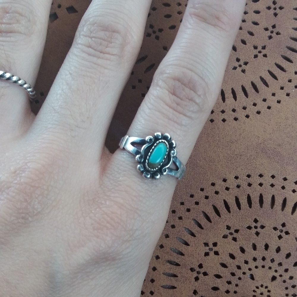 Sterling Silver Turquoise Ring